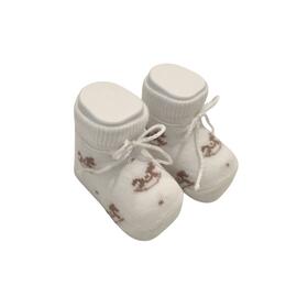 Scarpina calzino neonato in caldo cotone Mafer WSC9338 