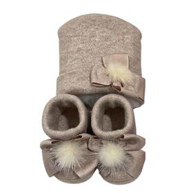 SET CUFFIA+SCARPINE NEONATA MAFER WSE9353 