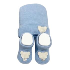 SET CUFFIA+SCARPINE NEONATO MAFER WSE9354&nbsp; 