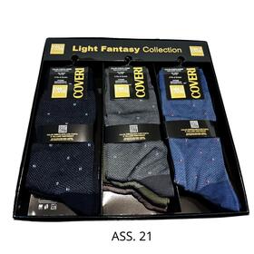 Calzino corto uomo in cotone elasticizzato Coveri Yacht Line &nbsp;Ass.21-22 