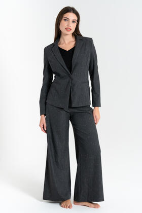 PANTALONE DONNA PALAZZO LUREX FIORENZA AMADORI P3001 
