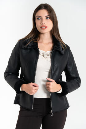 FIORENZA AMADORI HW113 WOMEN'S ECO-LEATHER JACKET