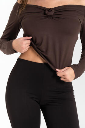 FIORENZA AMADORI P3244 WOMEN'S FLARED TROUSERS IN MILANO STITCH