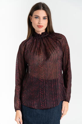 FIORENZA AMADORI WOMEN'S VISCOSE SHIRT EX-8238