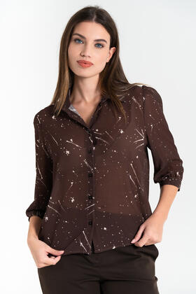CAMICIA DONNA CON STAMPA FIORENZA AMADORI C6929