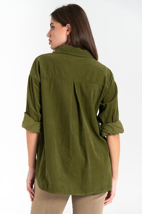 FIORENZA AMADORI WOMEN'S VELVET SHIRT 82629