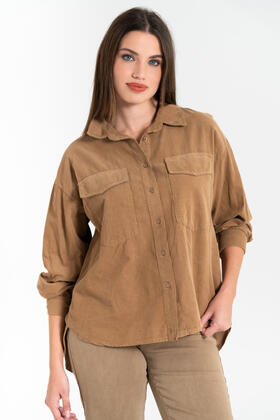 FIORENZA AMADORI WOMEN'S VELVET SHIRT 82629