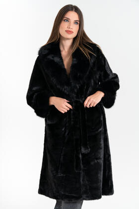 FIORENZA AMADORI 63214 MANTEAU EN FOURRURE ÉCOLOGIQUE POUR FEMME 