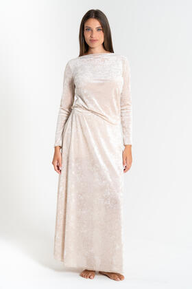FIORENZA AMADORI WOMEN&#39;S LONG CHENILLE SKIRT L53031 