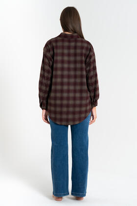 FIORENZA AMADORI V635 WOMEN&#39;S WARM COTTON TARTIN SHIRT 