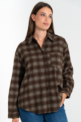 FIORENZA AMADORI V635 WOMEN&#39;S WARM COTTON TARTIN SHIRT 