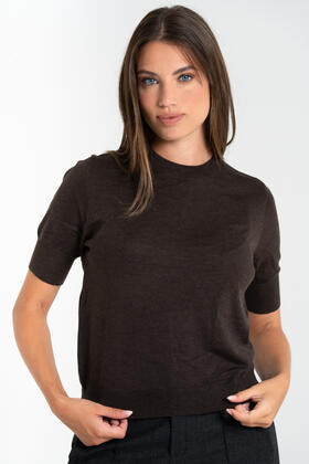 MAGLIA DONNA MEZZA MANICA MISTO LANA FIORENZA AMADORI 6215 