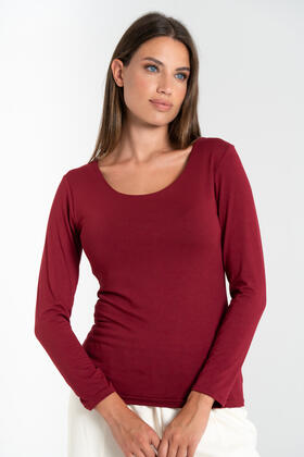 MAGLIA DONNA BASIC IN VISCOSA FIORENZA AMADORI 7179 