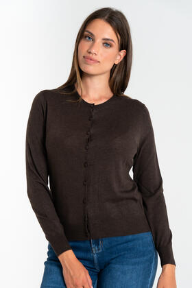 FIORENZA AMADORI 6210 WOMEN&#39;S LONG-SLEEVE KOREAN CARDIGAN 