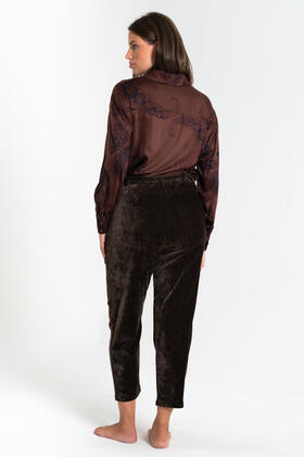 FIORENZA AMADORI WOMEN&#39;S VELVET TROUSERS MP258.774 