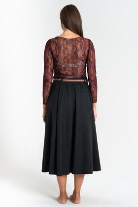 JUPE LONGUE EN VISCOSE FIORENZA AMADORI MK129.800 POUR FEMME 