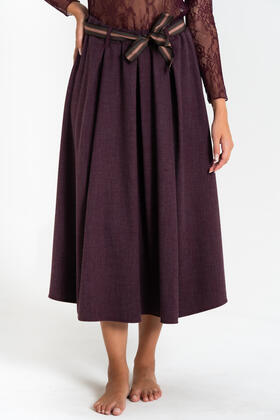 JUPE LONGUE EN VISCOSE FIORENZA AMADORI MK129.800 POUR FEMME 