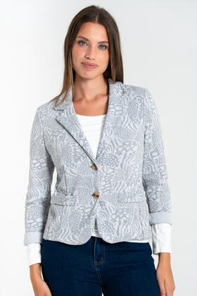 FIORENZA AMADORI WOMEN&#39;S PYTHON PRINT BLAZER JACKET MG06E.655 