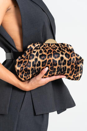 FIORENZA AMADORI FF27407 WOMEN&#39;S SUEDE CLUTCH 