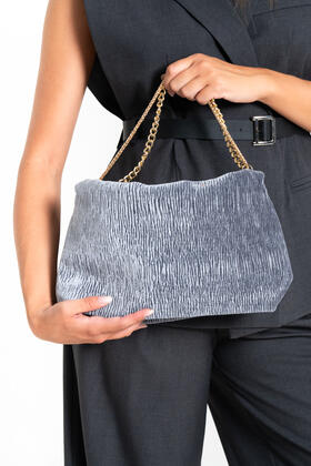 FIORENZA AMADORI FF27415 WOMEN&#39;S VELVET CLUTCH 
