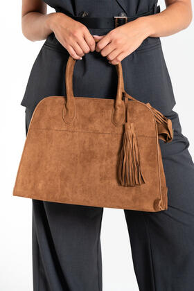 BORSA DONNA SCAMOSCIATA FIORENZA AMADORI CG233 
