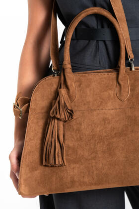 BORSA DONNA SCAMOSCIATA FIORENZA AMADORI CG233 