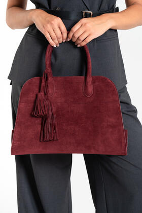 BORSA DONNA SCAMOSCIATA FIORENZA AMADORI CG233 