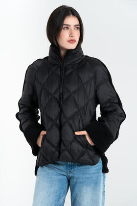 FIORENZA AMADORI G6827 GESTEPPTE TEDDYBÄR-JACKE FÜR DAMEN 