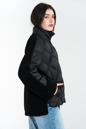 FIORENZA AMADORI G6827 GESTEPPTE TEDDYBÄR-JACKE FÜR DAMEN 