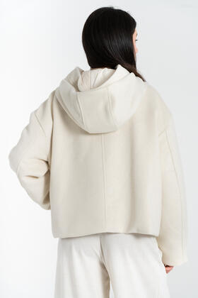 FIORENZA AMADORI G6856 DAMEN KURZMANTEL MIT KAPUZE 