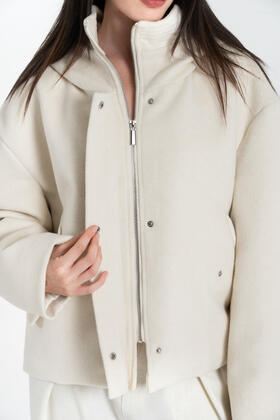 FIORENZA AMADORI G6856 DAMEN KURZMANTEL MIT KAPUZE 