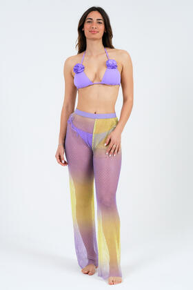 DAMEN-NETZ-ÜBERWURFHOSE MIT STRASS FIORENZA AMADORI HS606 