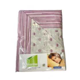 MARENA BIANCALUNA COTTON BED SET FOR 1 SQUARE 