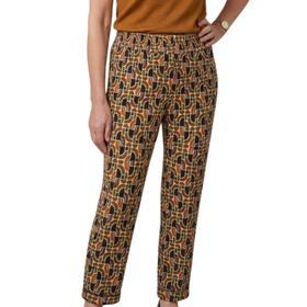 PANTALONE DONNA ESTIVO CALIBRATO LOOK CORIANDOLO 