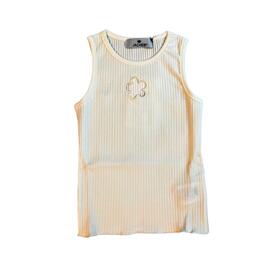 CANOTTA BAMBINA A COSTINE CON FIORE CENTRALE JACHIEM 42FB232 