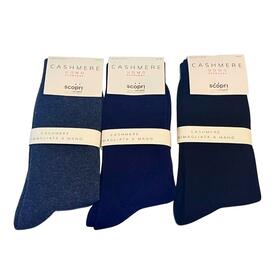 CALZINO CORTO UOMO TINTA UNITA CASHMERE SCOPRI PRISCO CASHMERE UC 