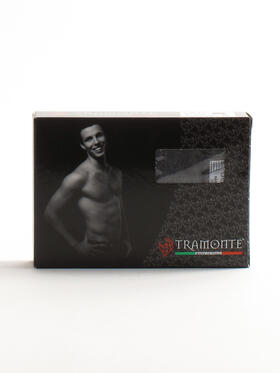 Boxer uomo in cotone elasticizzato Tramonte U.304 Tg.4/6 Bianco 