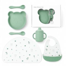 SET PAPPA SVEZZAMENTO IN SILICONE ELLEPI CR1028 