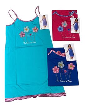 Camicia da notte donna a spalla stretta Karelpiu' KE0329 