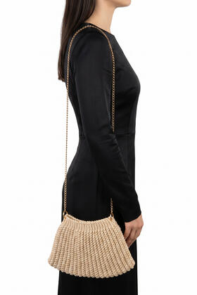 BORSA CROCHE INTRECCIATA ARTIGIANALE FIORENZA AMADORI LUMI&Egrave;RE&nbsp;
&nbsp; 