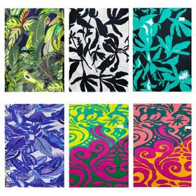 ABITO DONNA SPALLA LARGA IN COTONE VOILE MARILA M106 