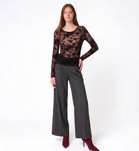 Fiorenza Amadori M6807 Sheer Lace Top 