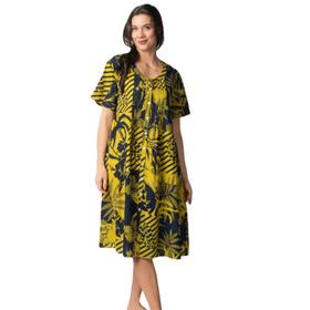 ABITO DONNA MIDI APERTO IN COTONE MARILA MIRIAM 