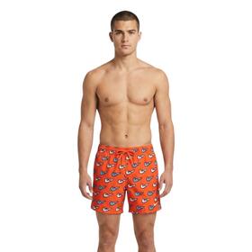 MEN'S SWIM BOXER SHORTS WITH NIKE PRINT NESSF553 