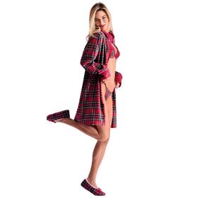 VESTAGLIA DONNA NATALE FULL ZIP INFIORE 672854 