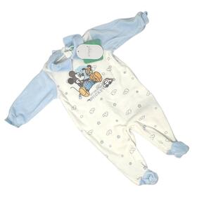 TUTINA NEONATO IN CINIGLIA CON COLLETTO DISNEY BABY WQ3108 