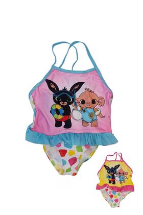 GIRL&#39;S ONE-PIECE SWIMSUIT WITH BING PRINT 2-6 YEARS ZY8002 