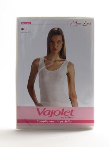 Canotta spalla larga donna liscia in misto lana Vajolet 5939 - CIAM Centro Ingrosso Abbigliamento