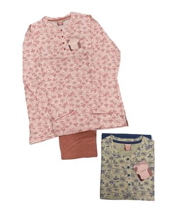 Pigiama donna calibrato in jersey di cotone Cippi 1026C