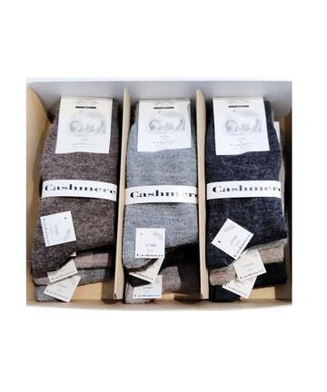 Calzino corto donna in wool cashmere Goffredo Berenzi 1101